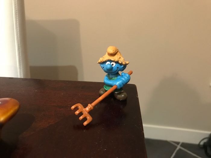 Figurine schtroumpfs jardinier