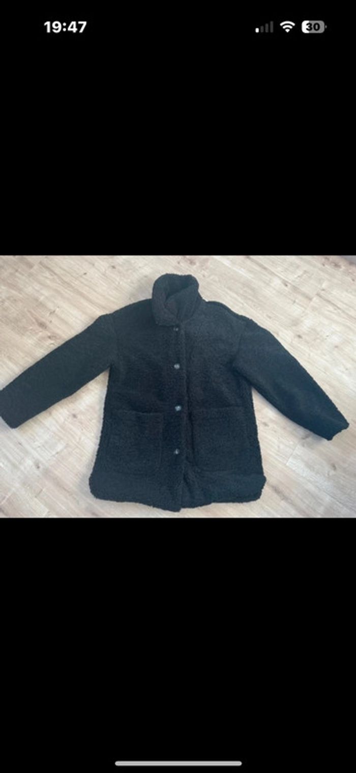Manteau d’hiver fourré Camaïeu taille 40
