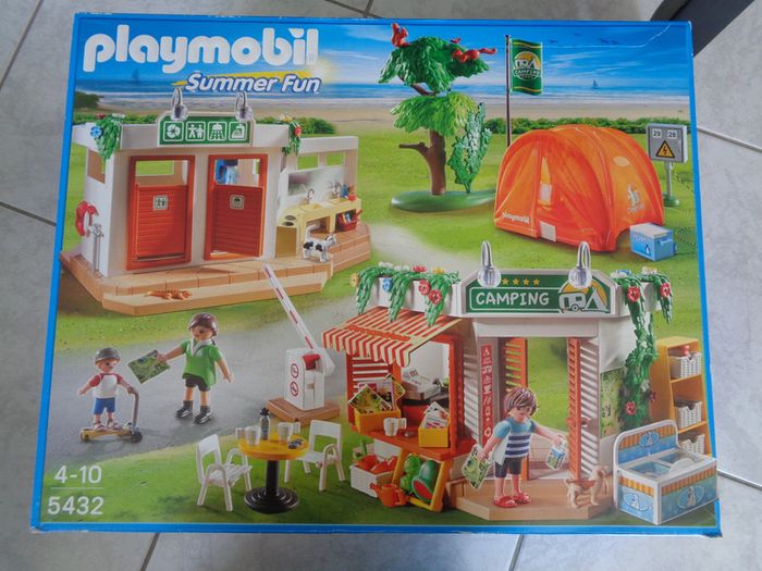 Camping - summer fun - playmobil 5432