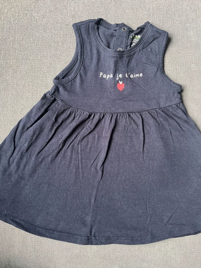 Robe sans manches Kiabi 6 mois - photo numéro 2