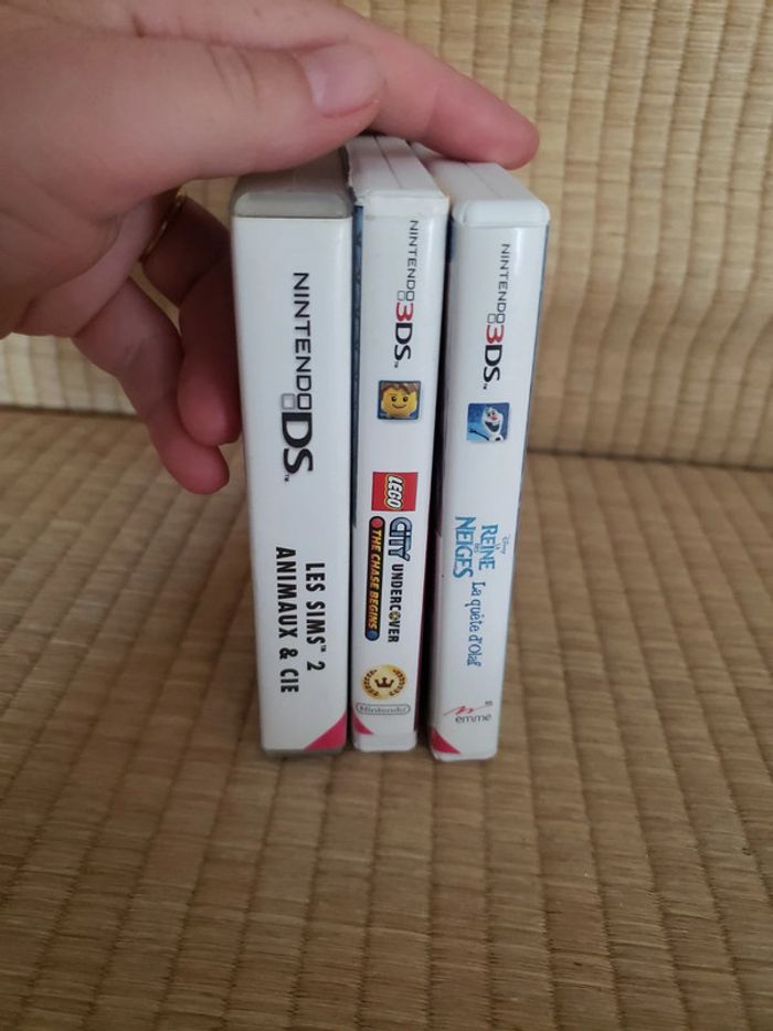 Lot de 3 jeux DS : sims, lego, olaf - photo numéro 2