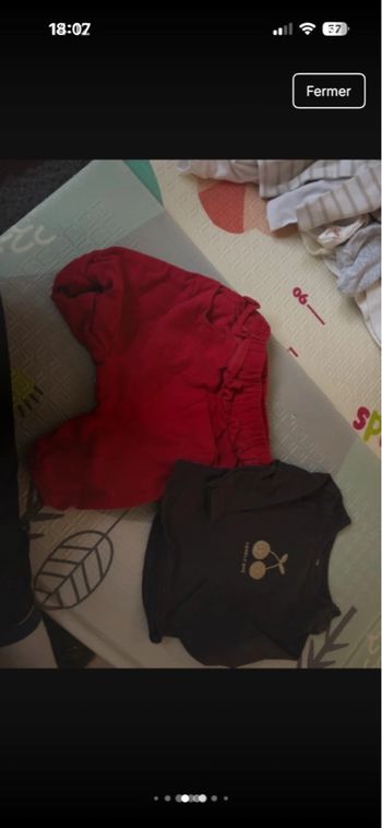 Lot de deux ensemble 