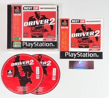 Driver 2 - PS1 Avec Notice Version Française Best Of PlayStation Sony