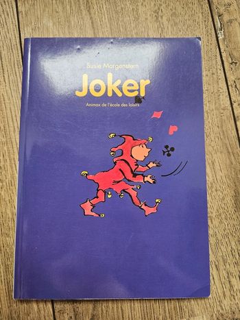 Livre Joker de l'Ecole des loisirs