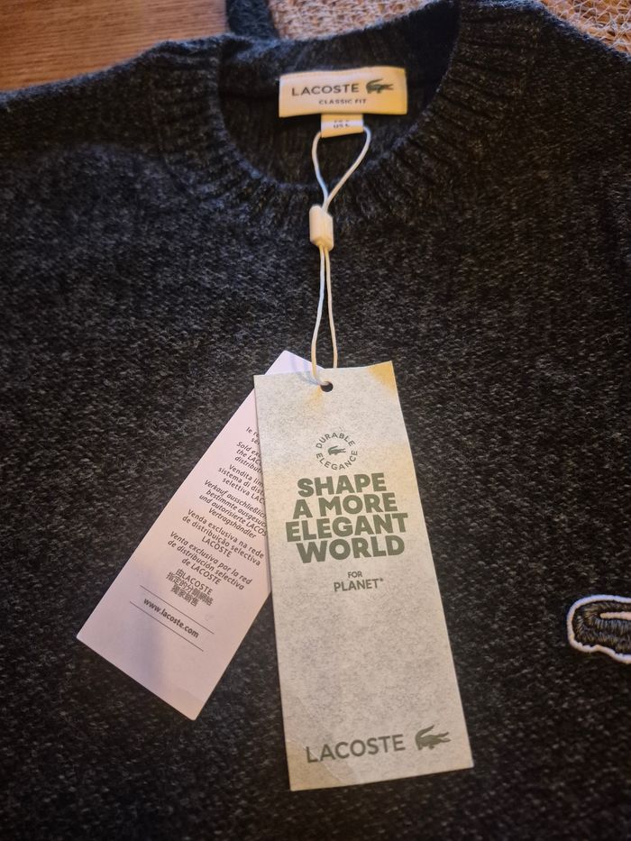 Pull homme Lacoste neuf - photo numéro 4