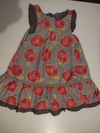 Robe pomme 2 ans