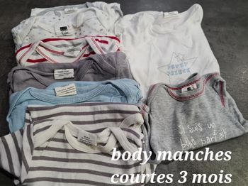 Body manches courtes