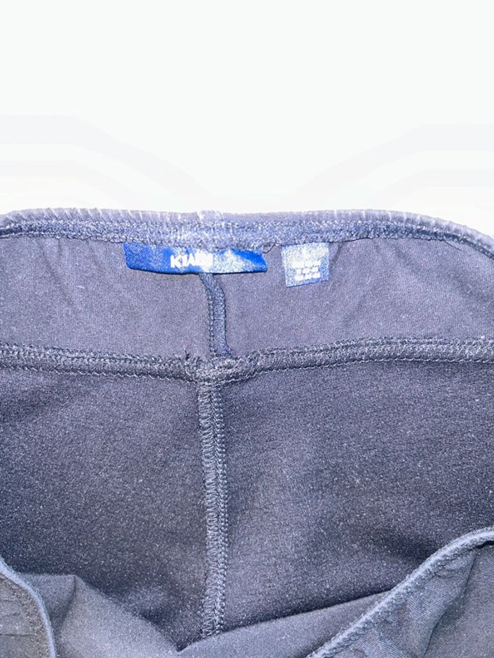 Pantalon grossesse noir style jegging 42 Kiabi - photo numéro 3