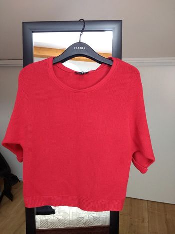 Pull rouge neuf