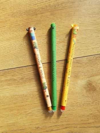 Stylos effaçables minecraft