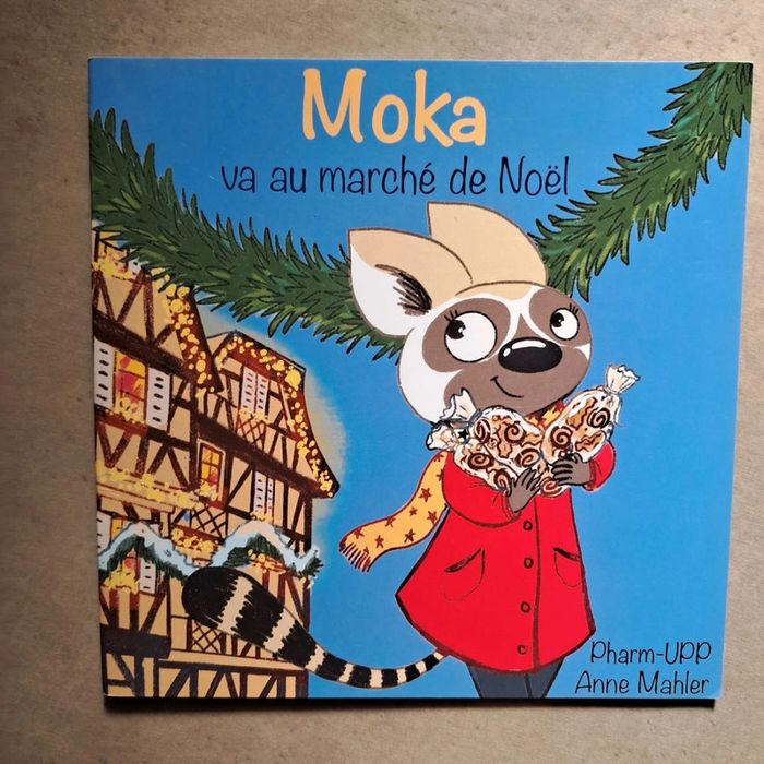 Livre Moka va au marché de Noël