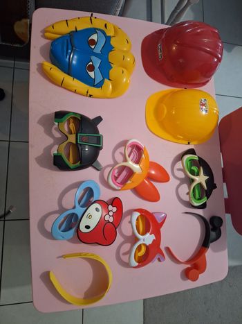 Lot lunette, masque...