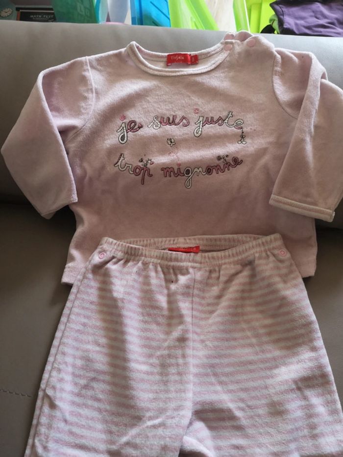 Pyjama 12 mois 2 pièces - photo numéro 2