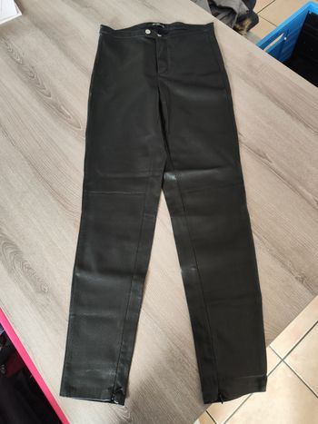 Pantalon simili femme