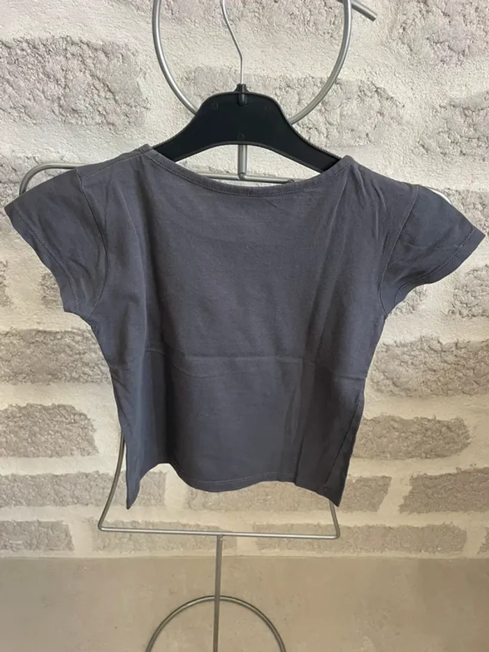 Tee shirt fille kiabi imprimée diamant 3 ans - photo numéro 2
