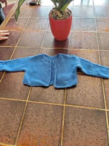 Gilet boutonné mixte