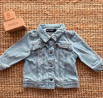 Veste en jean Kiabi 9mois / 71cm