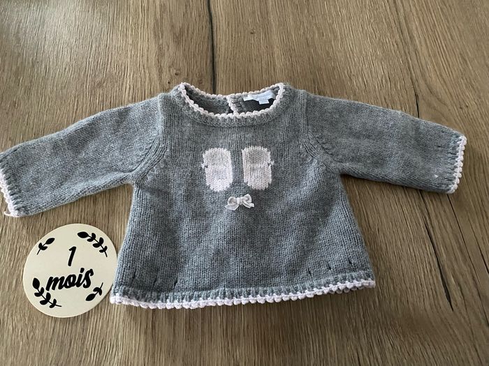 Pull jacadi taille 1 mois