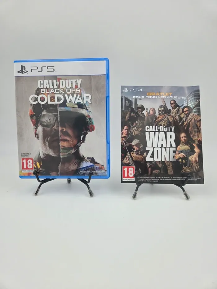 Jeu Playstation 5 Call of Duty Black Ops : Cold War en boite, complet