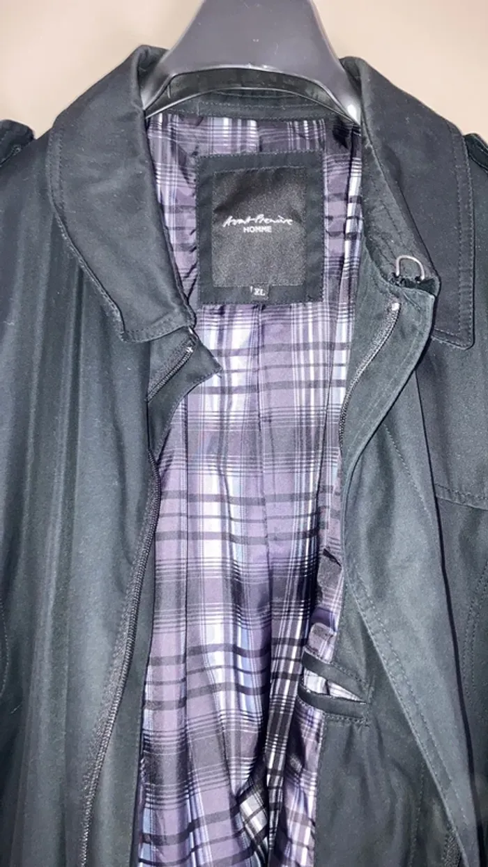 Trench-coat homme noir XL Avant Première - photo numéro 7