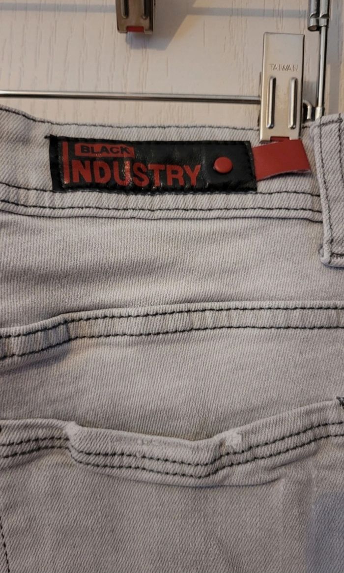 Jean skinny gris clair - photo numéro 3