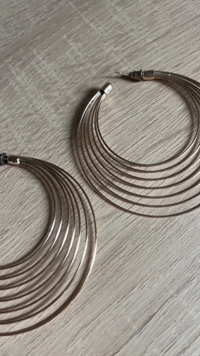 Créoles Boucles d’oreilles - photo numéro 2