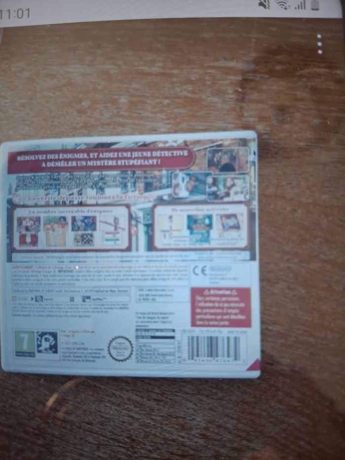 Jeux  3 ds l'aventure layton katrielle et la conspiration  des millionnaires - photo numéro 2