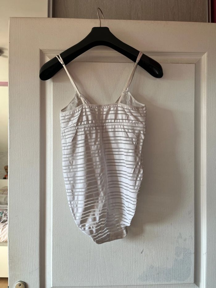 Body, blanc à rayures - photo numéro 5