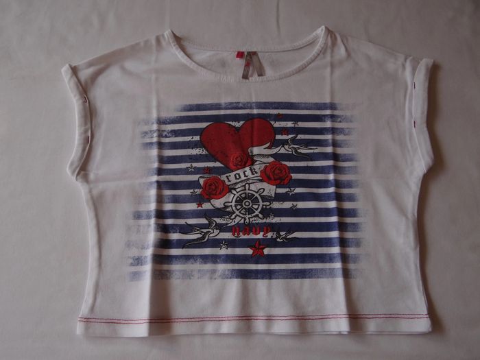 t-shirt court 8 ans - photo numéro 2