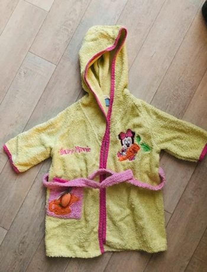 Peignoir vert et rose fille Disney - photo numéro 5