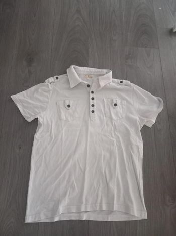 Polo Blanc Taille 38