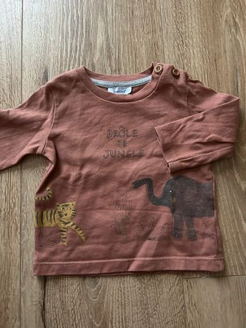 T-shirt manches longues 3 mois