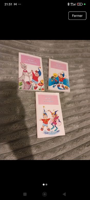 Lot 3 romans oui oui