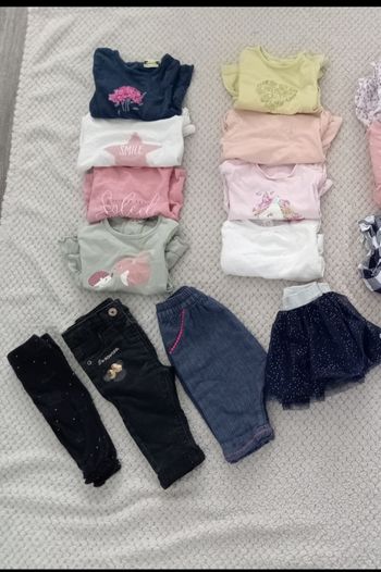 Lots de vêtements bébé fille