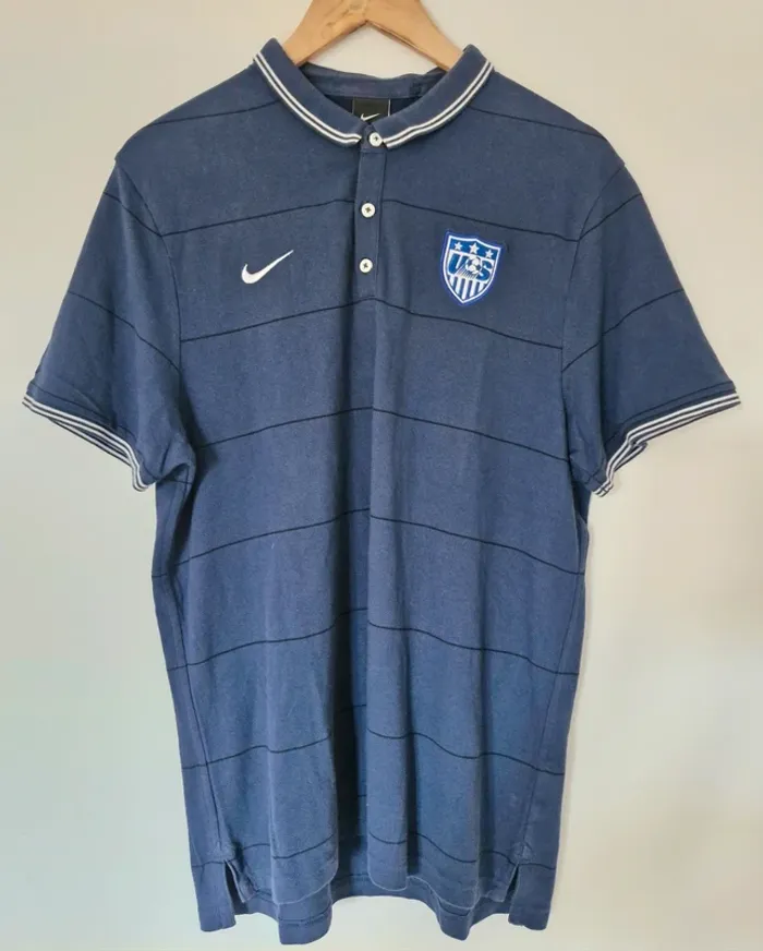 Polo Nike Vintage Football US Soccer USA Taille XL