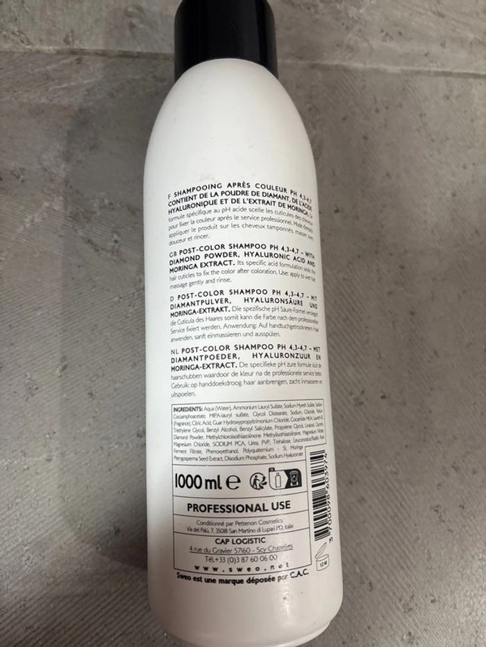 Sweo shampoing après couleur - photo numéro 2