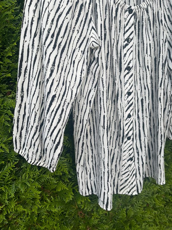 Tunique blanche et noire - photo numéro 3