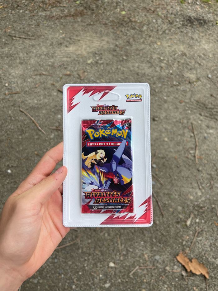 Art set blister plastique rivalité destiné ev10 Pokémon scellé - photo numéro 4