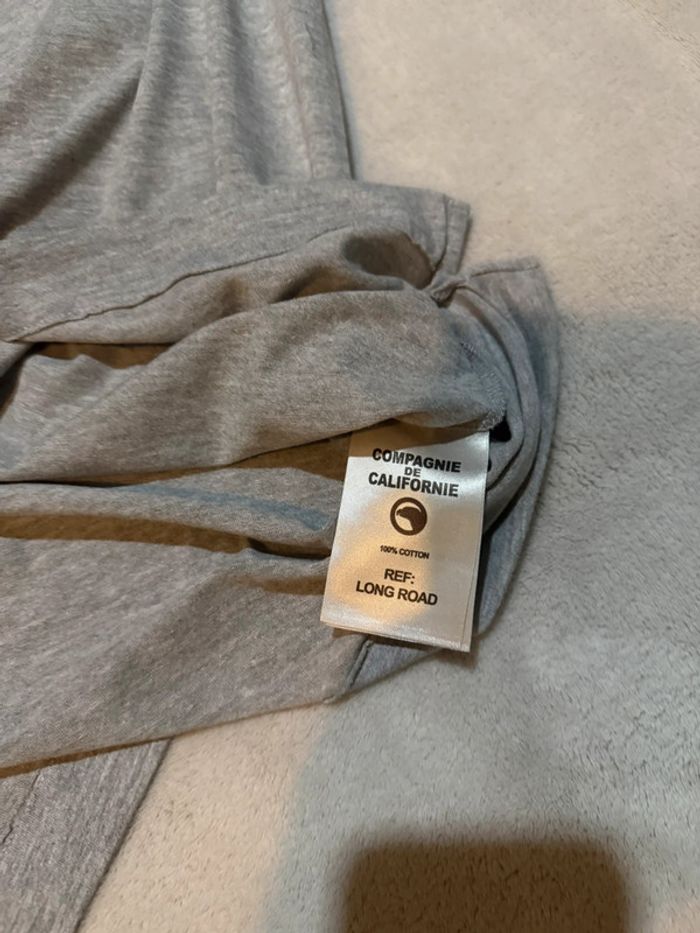 Compagnie de Californie - Tee-shirt manches longues "Long 83 sport" Gris, taille XL - photo numéro 4