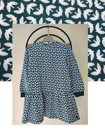 8 ans robe chaude hiver Okaïdi