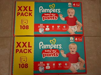 Couches Pampers Taille 4 Neuf 