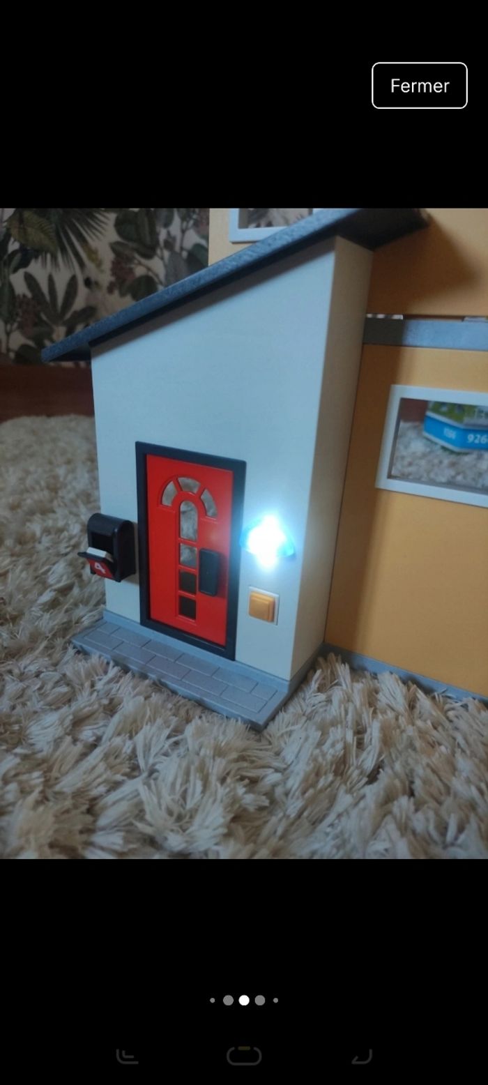 Maison moderne playmobil  9266 - photo numéro 6