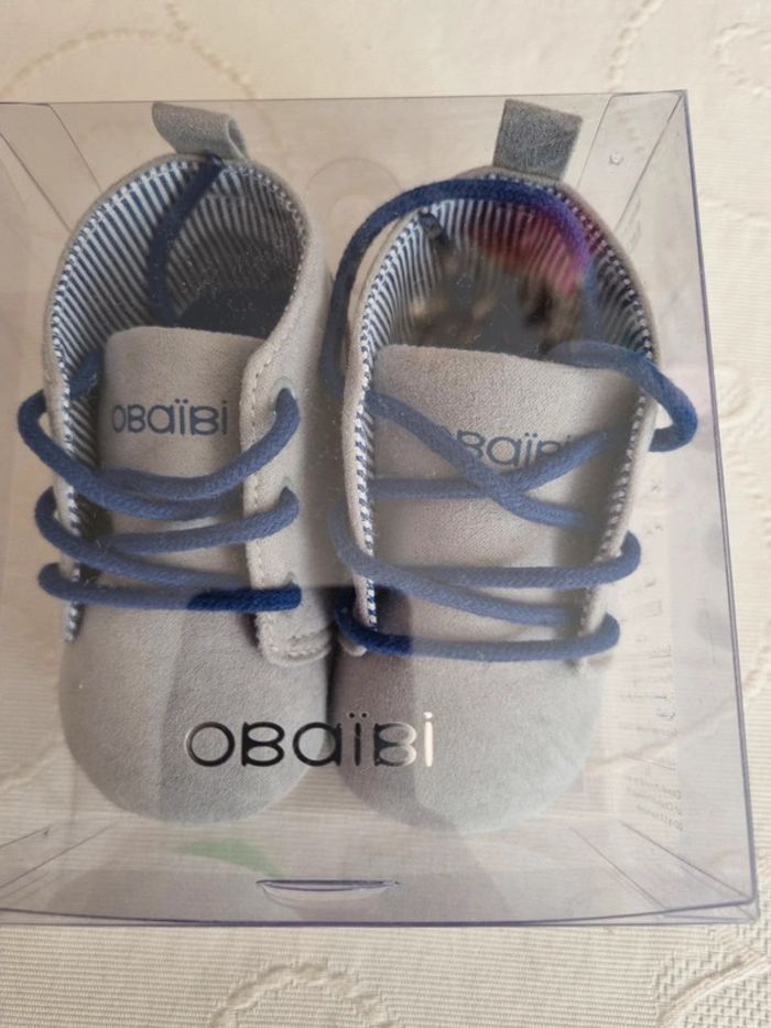 Chaussures Obaïbi neuves Taille 6/12 mois - photo numéro 2