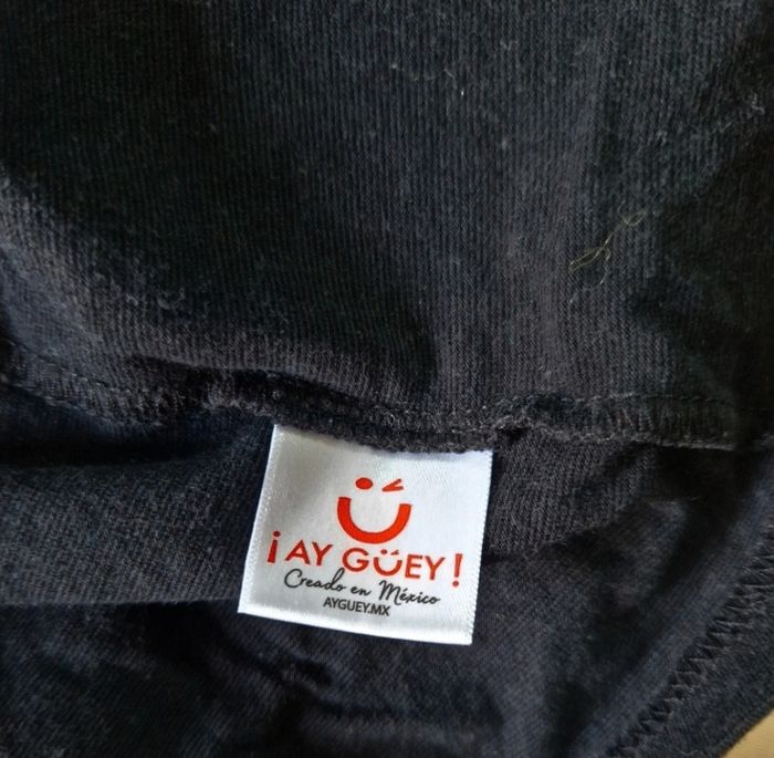 Ay Güey – T-shirt Vintage Skull & Wolf – Taille L – Style Mexican Art - photo numéro 7