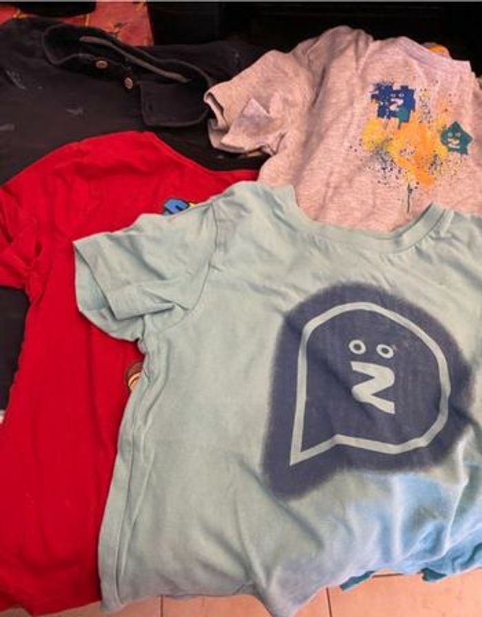 Lot tee shirt 8 ans - photo numéro 10
