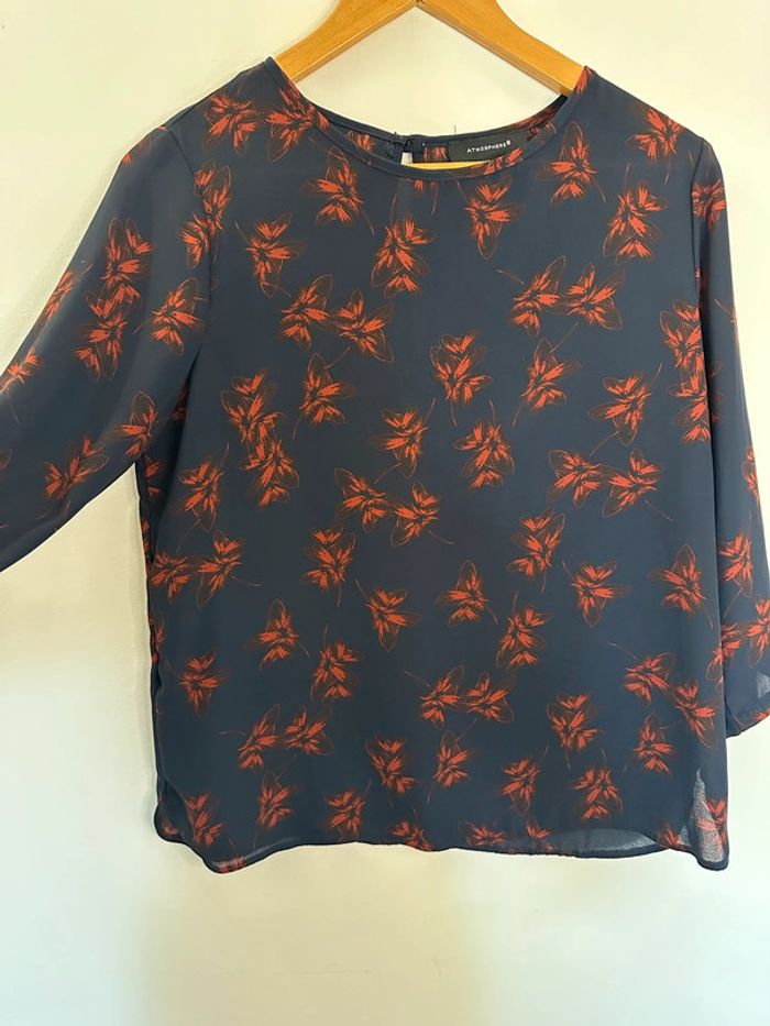 Blouse Atmosphère Taille 40 peu portée - photo numéro 3
