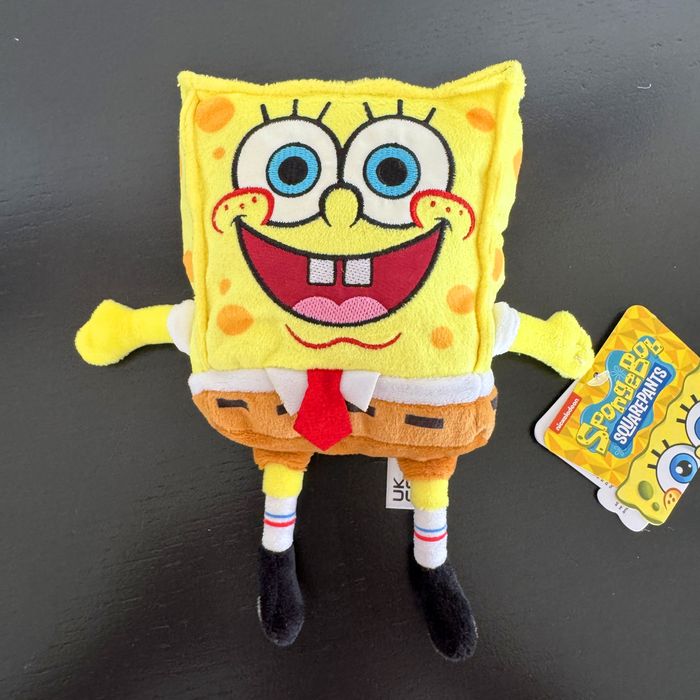 Peluche Bob l'éponge Play by Play SpongeBob SquarePants 20cm - photo numéro 3
