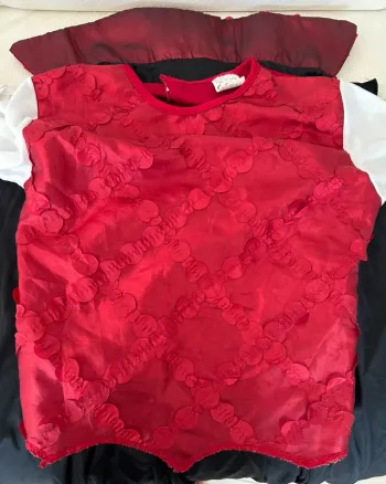 Déguisement vampire / Dracula haut + cape 8 ans / 10 ans