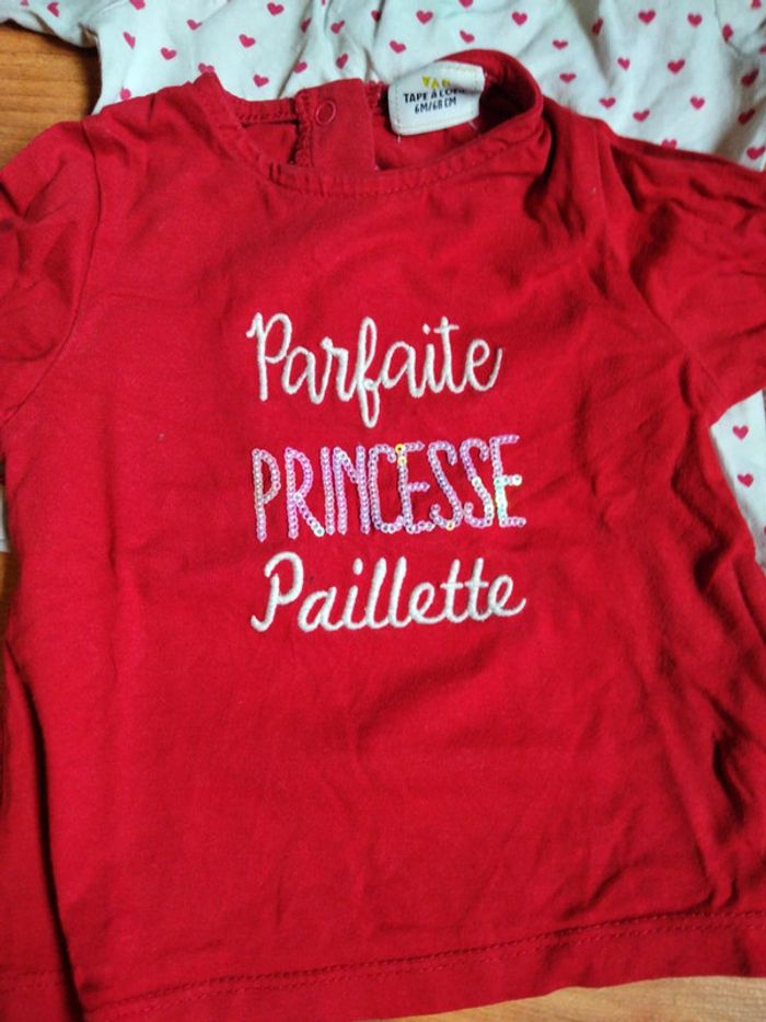 Lot tee-shirts manches longues - photo numéro 2