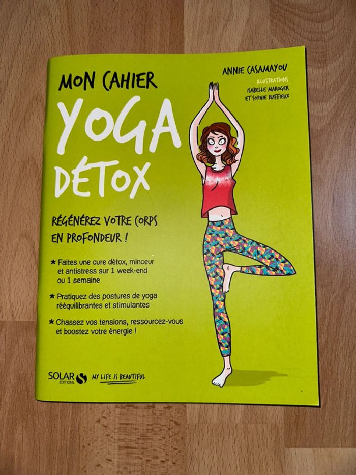 Mon cahier yoga détox Solar